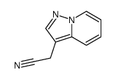 Pyrazolo[1,5-a]pyridine-3-acetonitrile结构式
