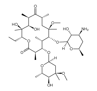 3'-N,N-didemethyl-6-O-methylerythromycin A结构式