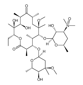 克拉霉素N-氧化物结构式