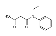 3-(Ethyl(phenyl)amino)-3-oxopropanoic acid结构式