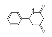 6-苯基哌啶-2,4-二酮结构式