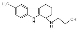 2-[(6-methyl-2,3,4,9-tetrahydro-1H-carbazol-1-yl)amino]ethanol结构式