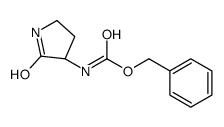 (2-OXO-PYRROLIDIN-3-YL)-CARBAMIC ACID BENZYL ESTER结构式