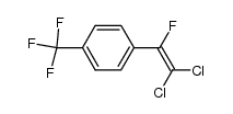 1-(2,2-dichloro-1-fluorovinyl)-4-(trifluoromethyl)benzene结构式