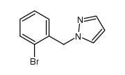 1-(2-bromobenzyl)-1H-pyrazole结构式