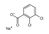 2,3-Dichlorobenzoic acid sodium salt结构式