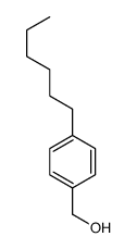 (4-hexylphenyl)methanol结构式