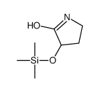 3-trimethylsilyloxypyrrolidin-2-one结构式