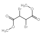 dimethyl 2,3-dibromo-1,4-butanedioate结构式