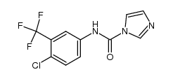 N-[4-chloro-3-(trifluoromethyl)phenyl]-1H-imidazole-1-carboxamide结构式