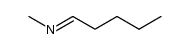 (E)-N-pentylidenemethanamine结构式
