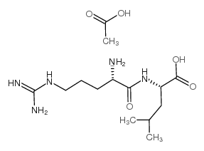 H-ARG-LEU-OH结构式