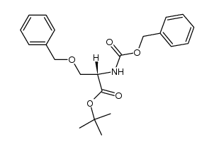 Z-Ser(Bz)-OtBu结构式