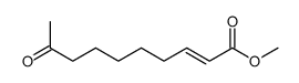 methyl 9-oxodec-2-enoate结构式