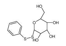 1-Thio-β-D-glucopyranose 1-Benzenesulfenothioate结构式
