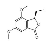 3-ethyl-4,6-dimethoxyphthalide结构式