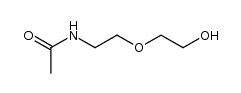 N-[2-(2-hydroxyethoxy)ethyl]acetamide结构式