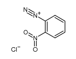2-nitrobenzenediazonium chloride结构式