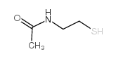 N-乙酰基半胱胺结构式