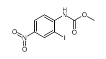 methyl 2-iodo-4-nitrophenylcarbamate结构式