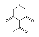 4-acetylthiane-3,5-dione结构式