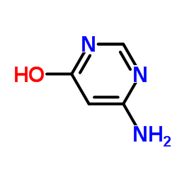 4-氨基-6-羟基嘧啶结构式