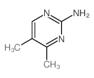 2-Pyrimidinamine,4,5-dimethyl-结构式