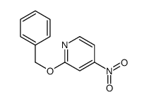 2-(Benzyloxy)-4-nitropyridine结构式