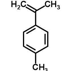 4-异丙烯基甲苯结构式