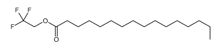 2,2,2-trifluoroethyl hexadecanoate结构式