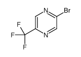 2-bromo-5-(trifluoromethyl)pyrazine结构式