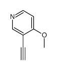 3-ethynyl-4-methoxypyridine结构式