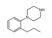 1-(2-propylphenyl)piperazine结构式