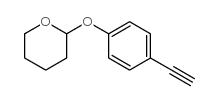 p-[Tetrahydropyran-2-yloxy]phenylacetylene结构式