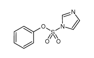 phenyl 1H-imidazole-1-sulfonate结构式