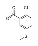 1-chloro-4-(methylthio)-2-nitrobenzene结构式