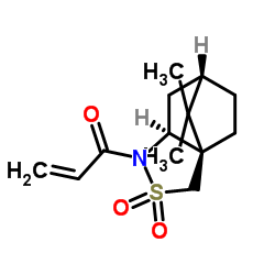 (2S)-N-(acryloyl)bornane-10,2-sultam结构式