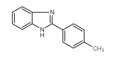 2-(4-甲基苯)苯并咪唑结构式