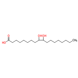 9,10-二羟基硬脂酸结构式