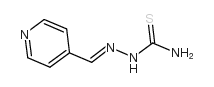 Hydrazinecarbothioamide,2-(4-pyridinylmethylene)-结构式