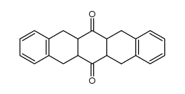 5,5a,6a,7,12,12a,13a,14-octahydro-6,13-pentacenedione结构式
