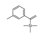 trimethyl-[1-(3-methylphenyl)ethenyl]silane结构式