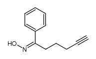 1-phenylhex-5-yn-1-one oxime结构式