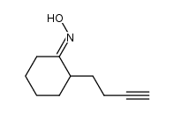 2-(but-3-ynyl)cyclohexanone oxime结构式