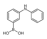 (3-anilinophenyl)boronic acid结构式