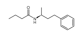 N-((S)-4-phenylbutan-2-yl)butanamide结构式