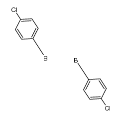 1,2-bis(p-chlorophenyl)diborane(6)结构式