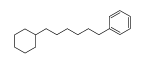 1-cyclohexyl-6-phenylhexane结构式