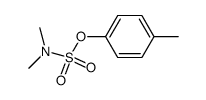 dimethyl-amidosulfuric acid p-tolyl ester结构式