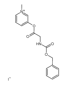 3-(Z-Gly)-methylpyridinium iodide ester结构式